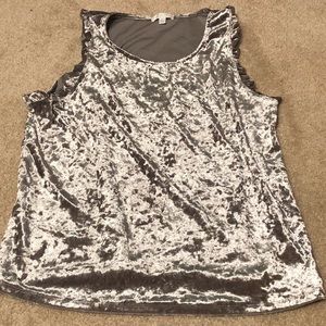 Shimmer top
